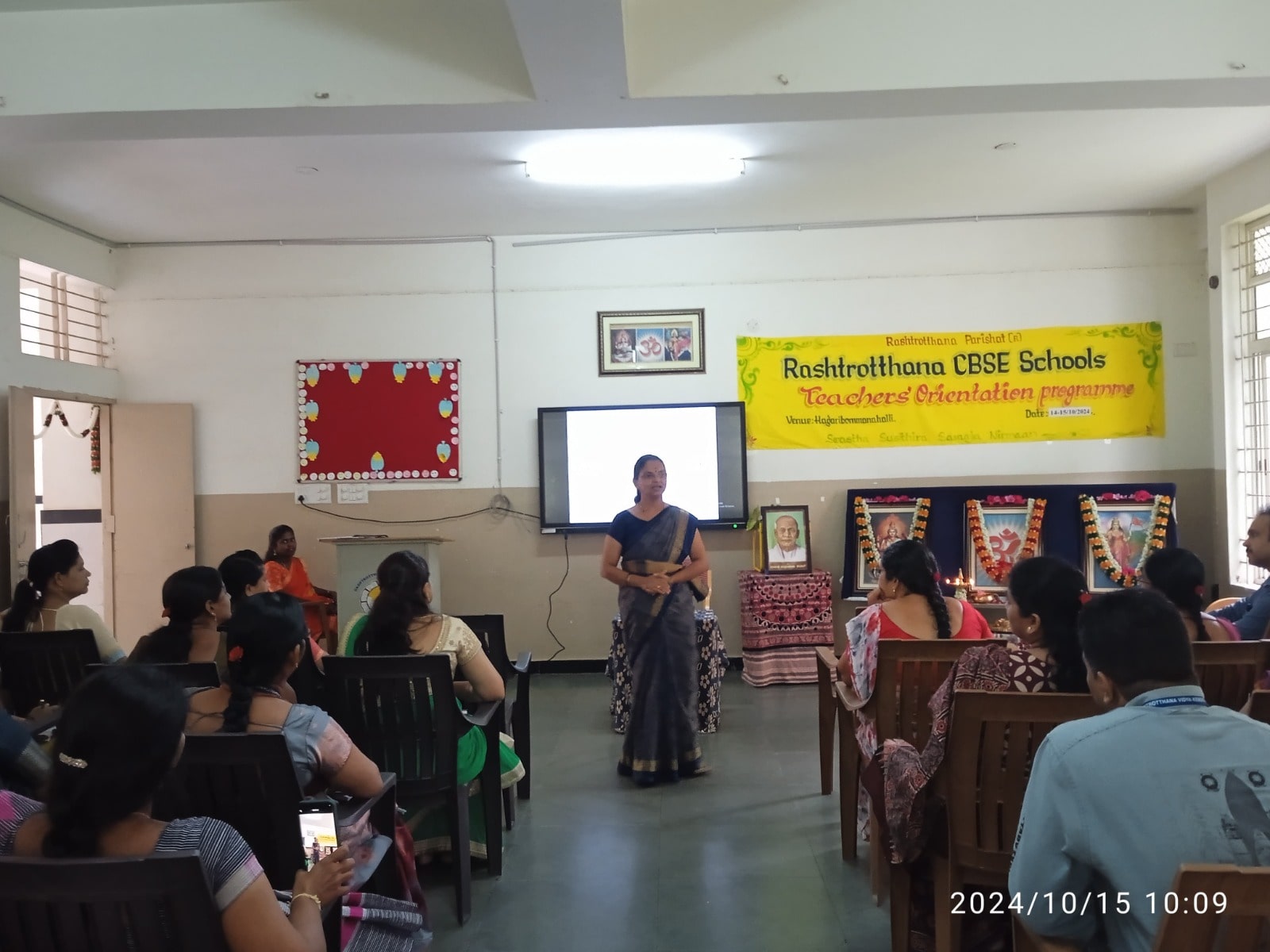 Teacher Rejuvenation Training Workshop-3 in RVK - Hagaribommanahalli-3