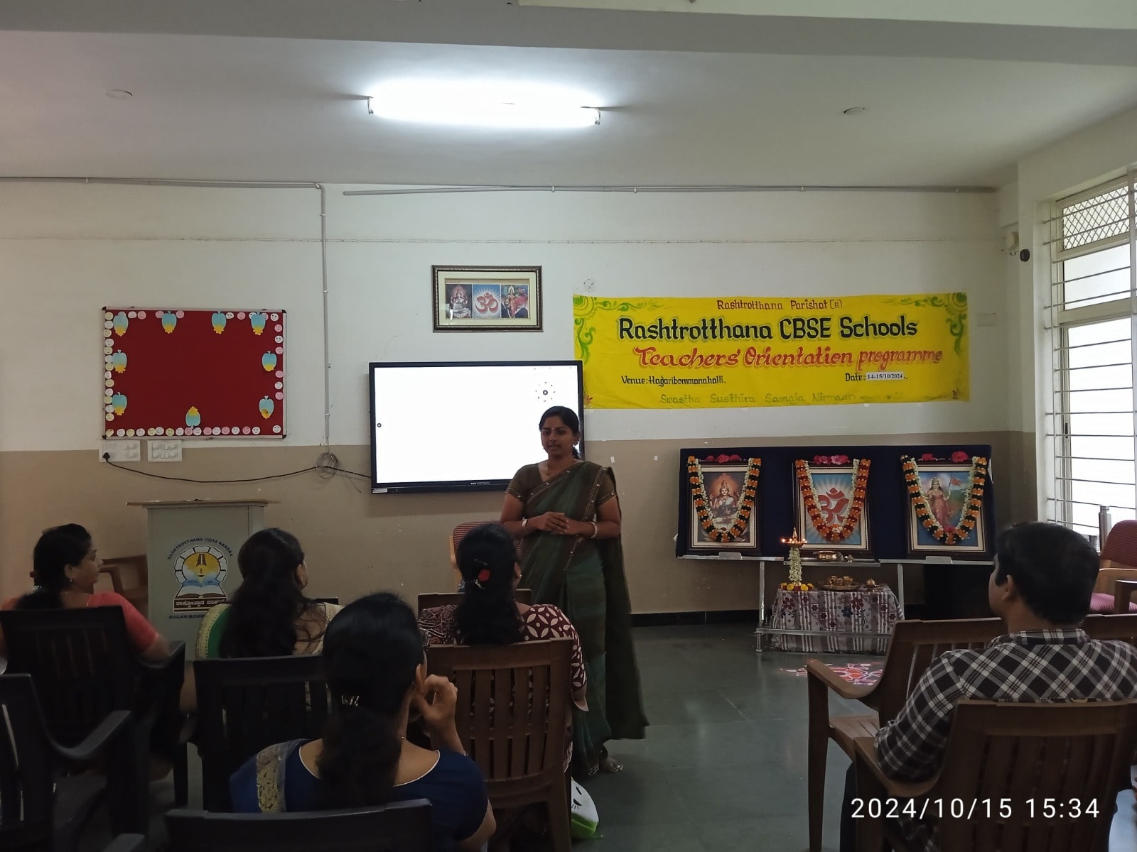 Teacher Rejuvenation Training Workshop-3 in RVK - Hagaribommanahalli-5