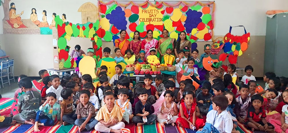 Fruits Day Celebration in RVK - Hagaribommanahalli (14)