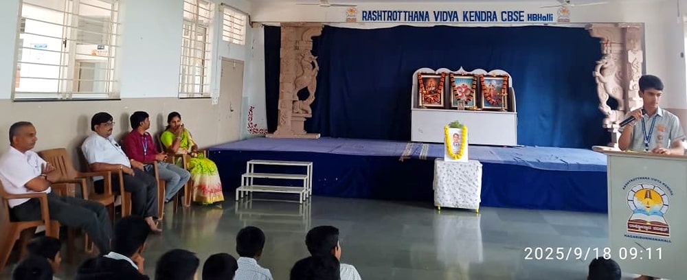Madanlal Dhingra Jayanti Celebration in RVK - Hagaribommanahalli (2)