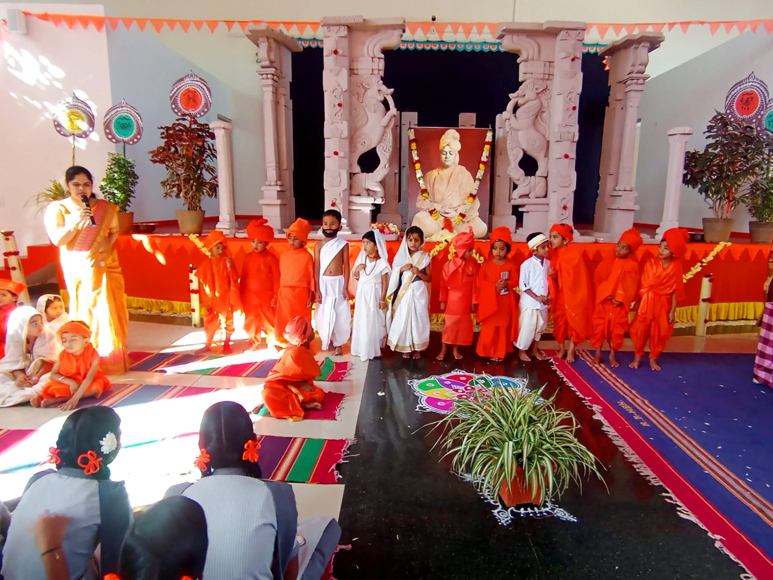 Swami Vivekananda Jayanthi Celebration in RVK - Hagaribommanahalli (1)