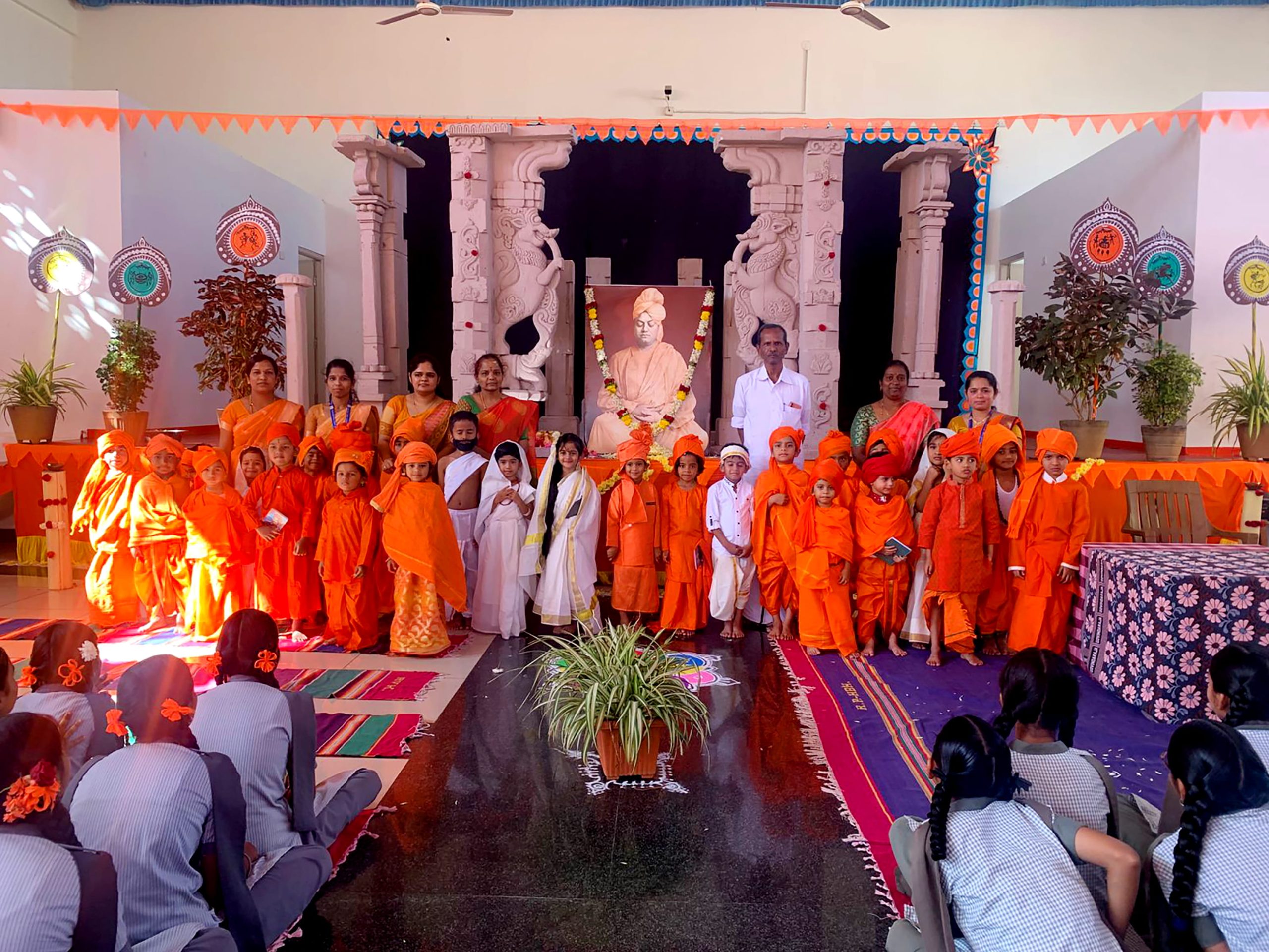 Swami Vivekananda Jayanthi Celebration in RVK - Hagaribommanahalli (2)