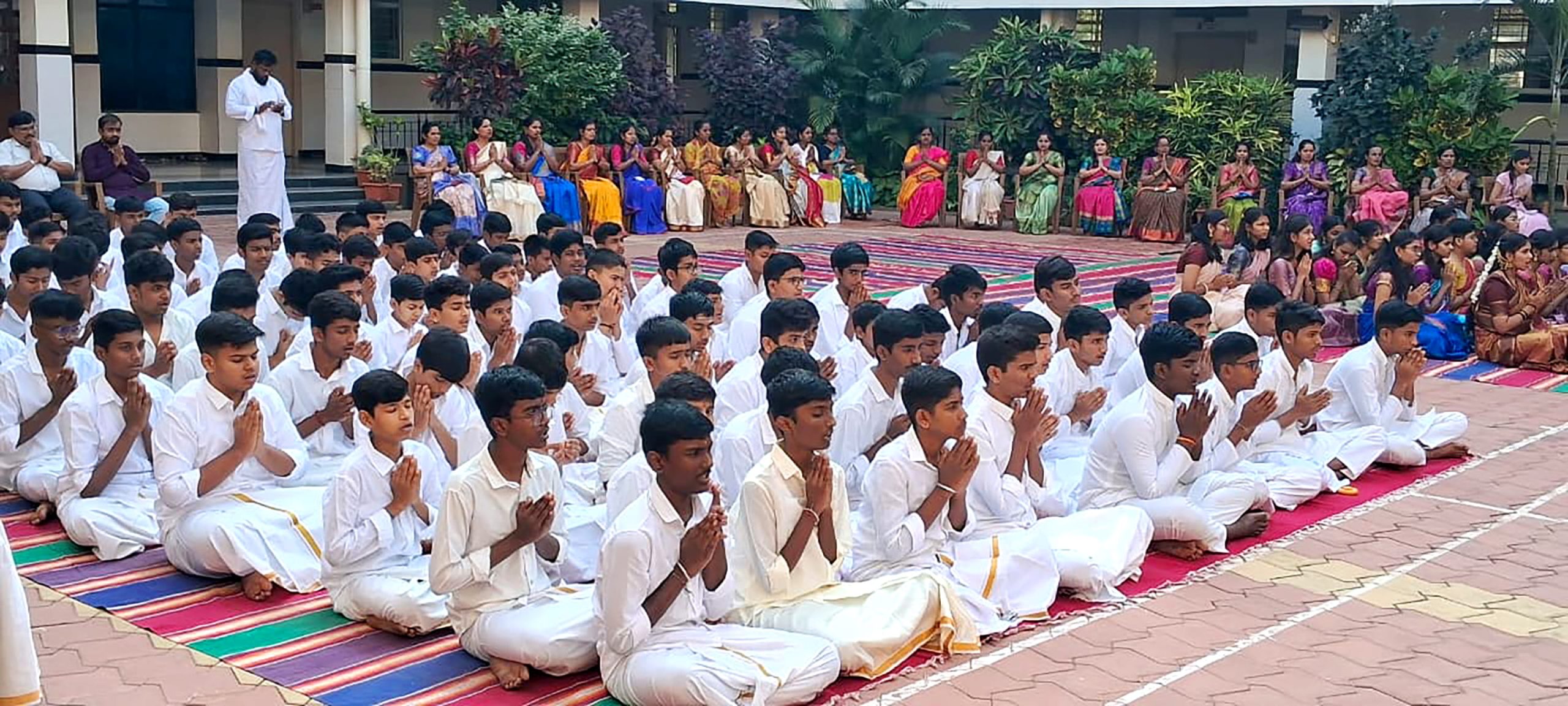 Vasanta Panchami & Parakrama Divas Celebration in RVK - Hagaribommanahalli (3)