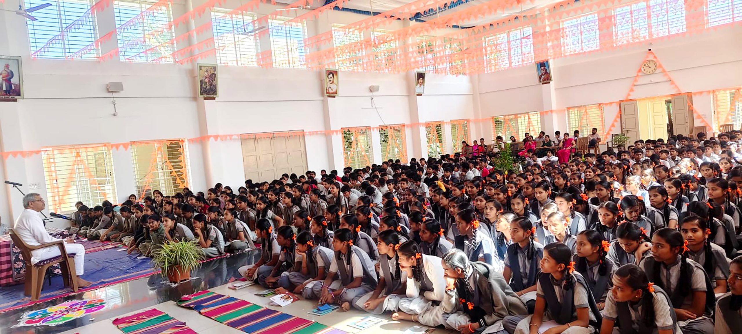 Vivekasmarane Organized to Honour Swami Vivekananda’s Legacy in RVK - Hagaribommanahalli (1)