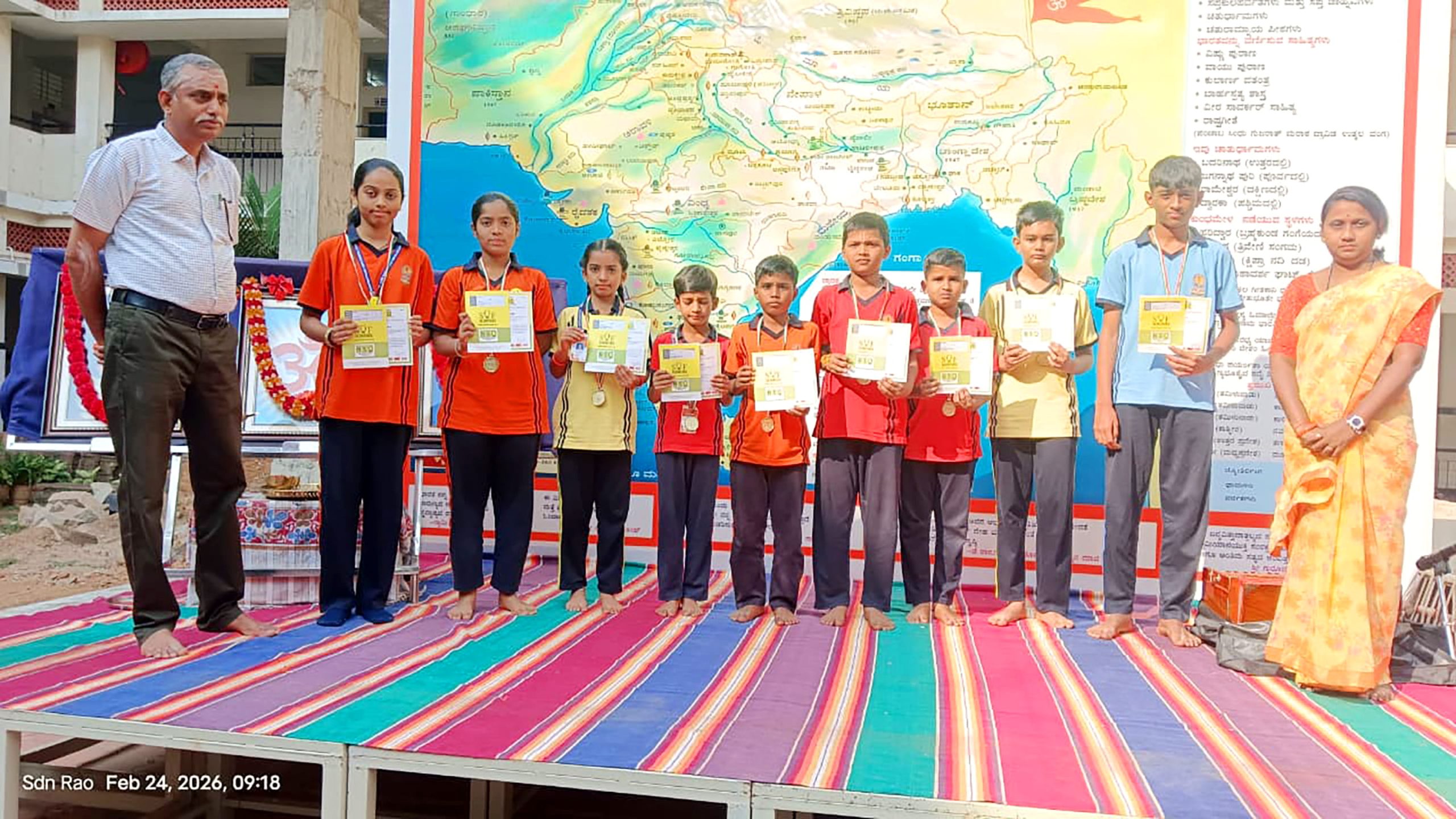 SOF Olympiad Examination in RVK - Hagaribommanahalli at 11.09.48 AM