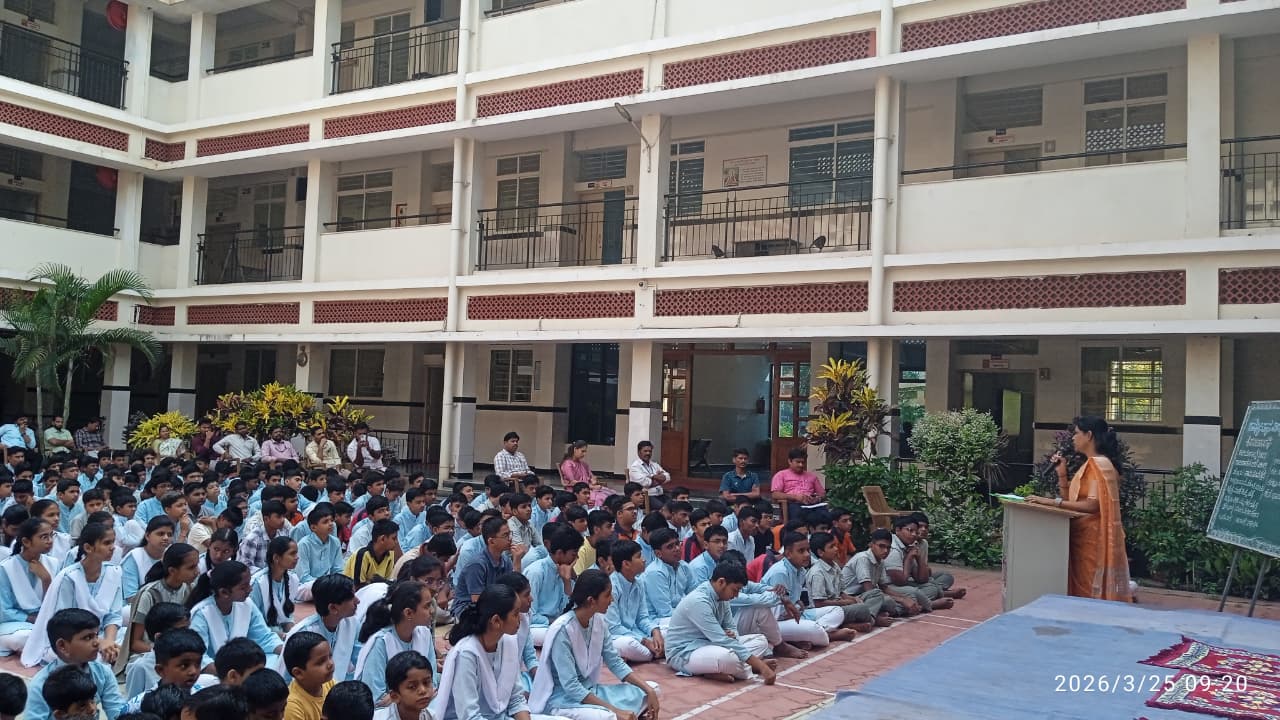 Martyrs' Day Observes at RVK - Hagaribommanahalli (4)