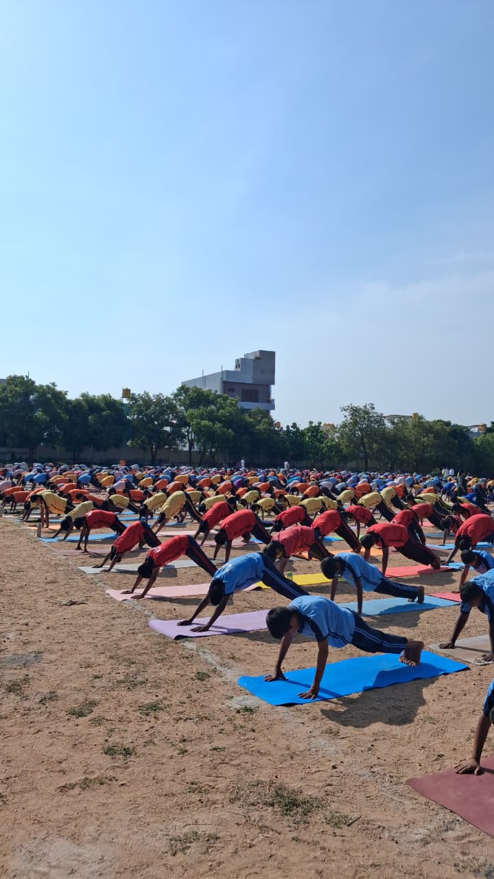 International Yoga Day in RVK - Hagaribommanahalli (11)