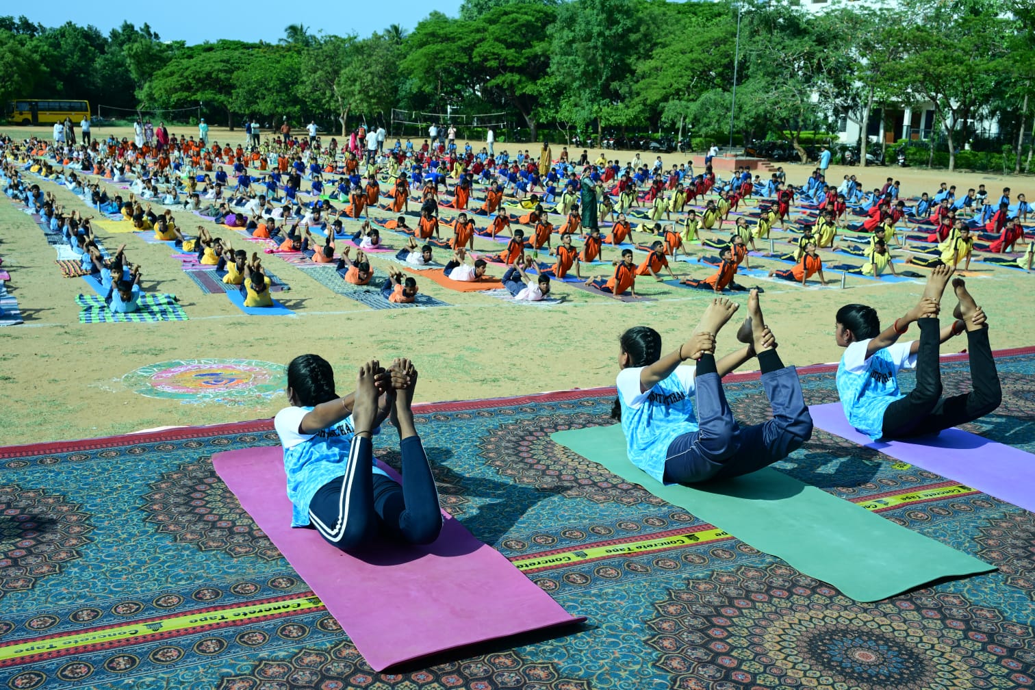 International Yoga Day in RVK - Hagaribommanahalli (8)