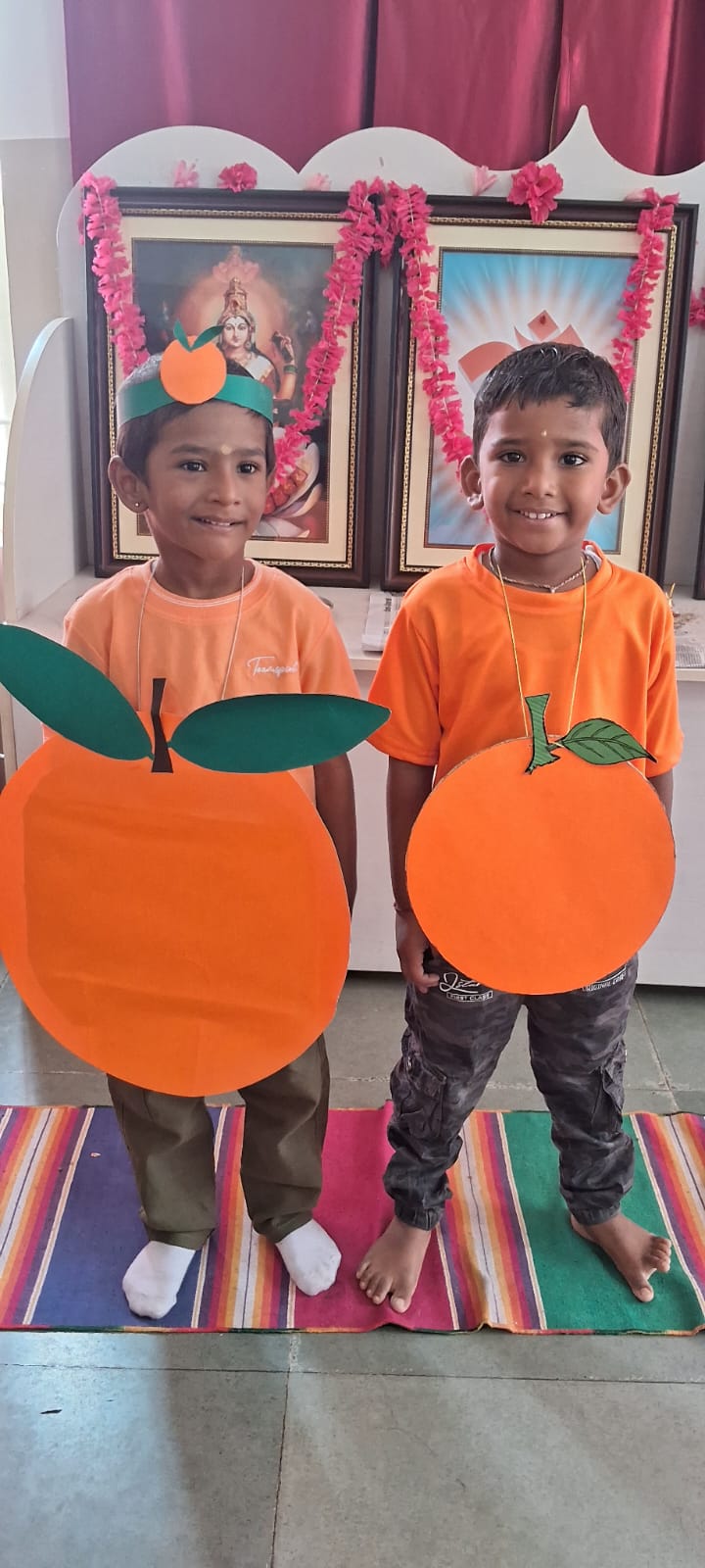 RVK – Hagaribommanahalli Observes Colours Day by Gokulam (10)