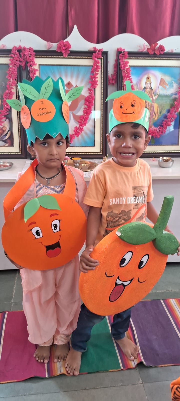 RVK – Hagaribommanahalli Observes Colours Day by Gokulam (12)