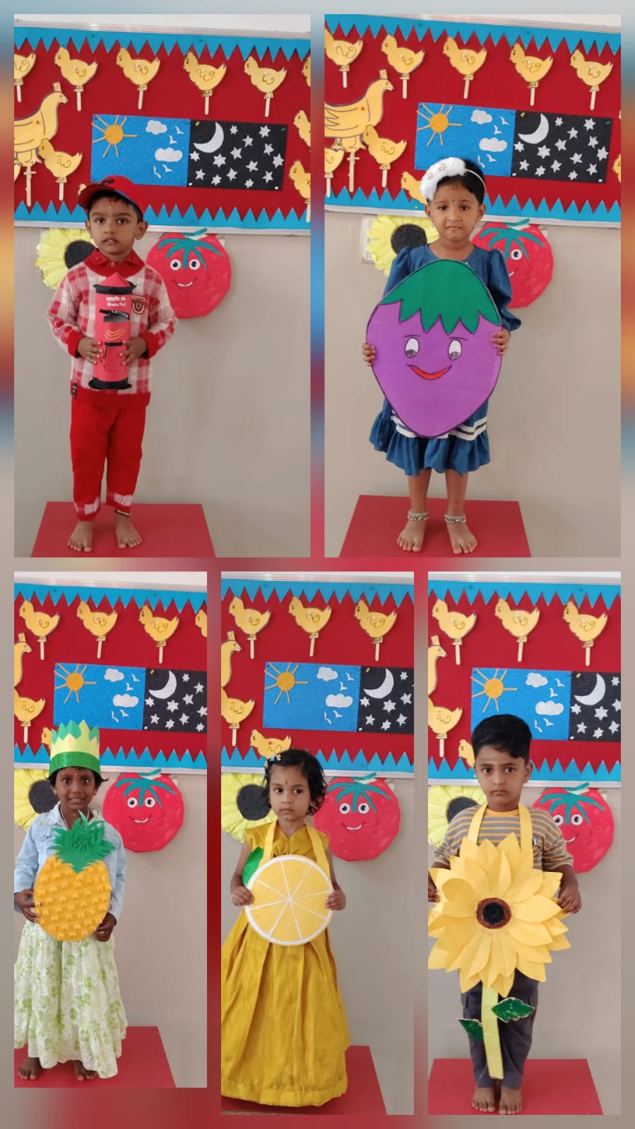RVK – Hagaribommanahalli Observes Colours Day by Gokulam (3)