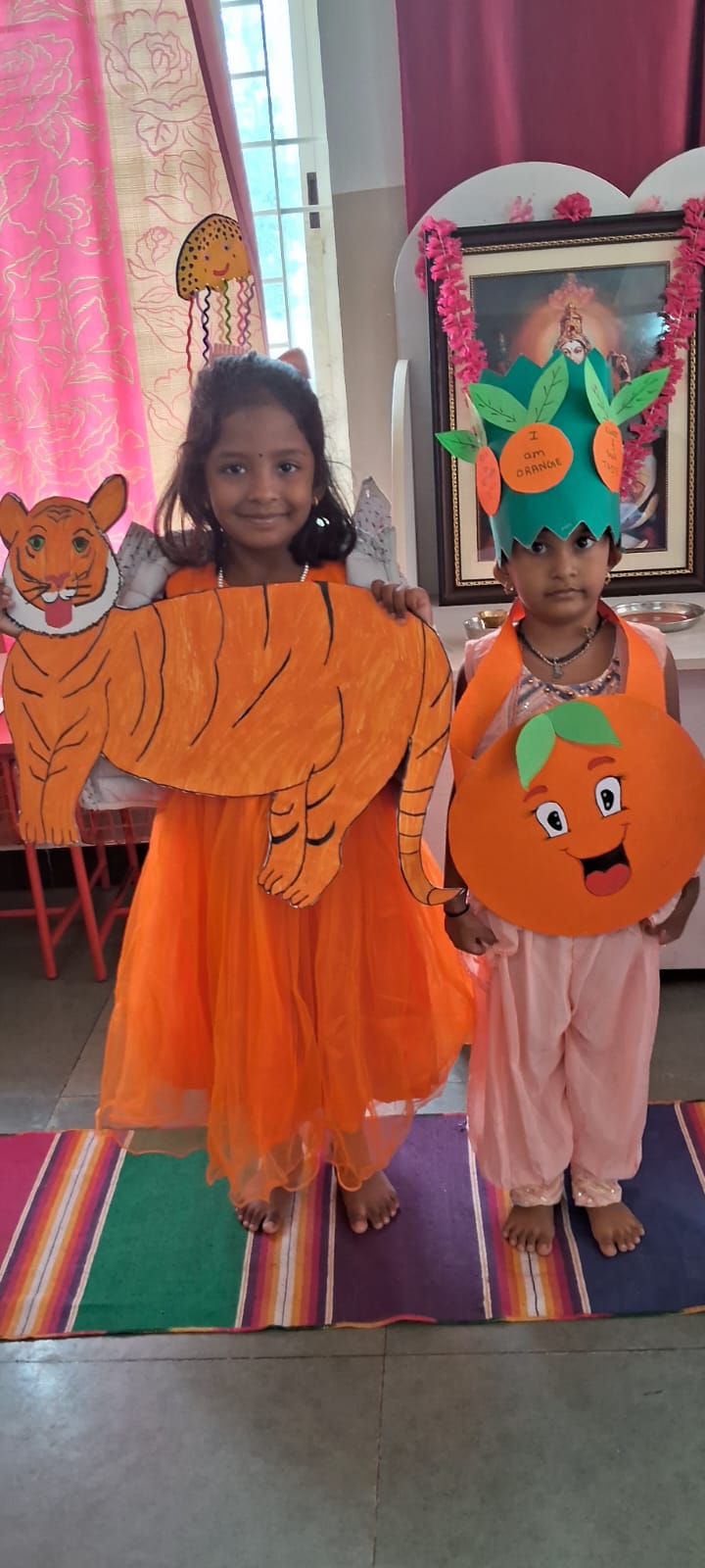 RVK – Hagaribommanahalli Observes Colours Day by Gokulam (4)