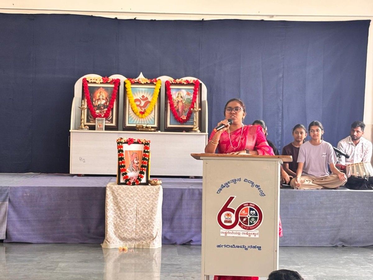 RVK – Hagaribommanahalli Observes Maharana Pratap Simha Jayanti (1)