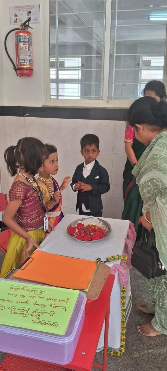 Budding Artists Showcase Creativity at RVK - Hagaribommanahallis Kala Kutira 8-100kb
