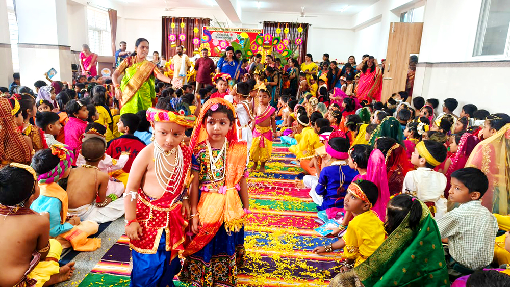 Celebration of Sri Krishna Janmashtami at RVK - Hagaribommanahalli (10)