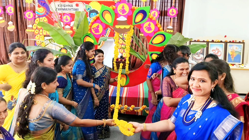 Celebration of Sri Krishna Janmashtami at RVK - Hagaribommanahalli (12)