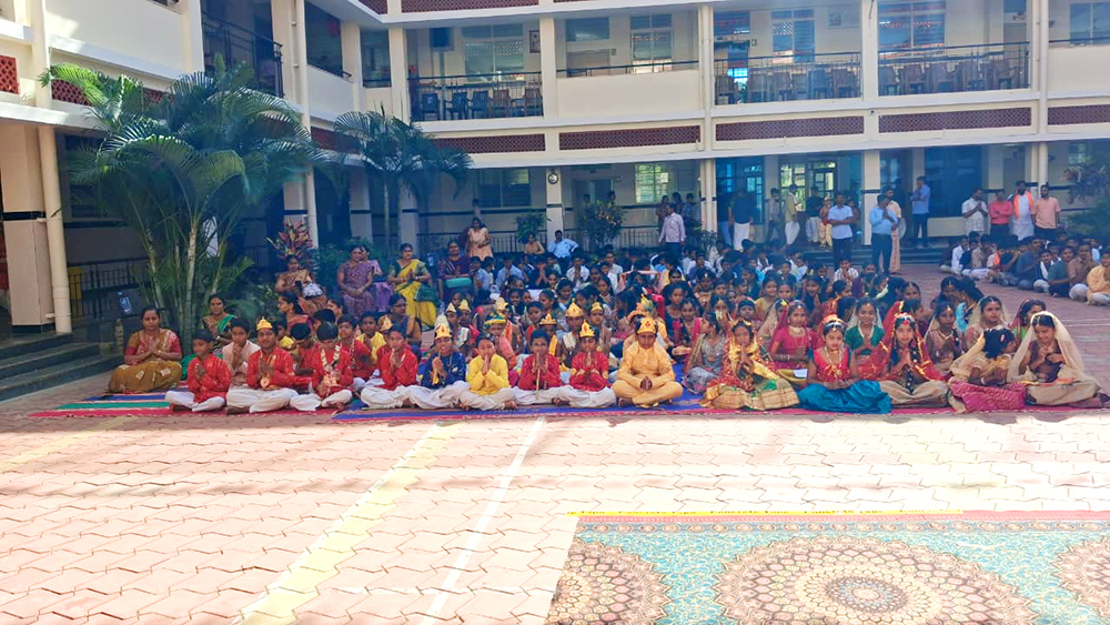 Celebration of Sri Krishna Janmashtami at RVK - Hagaribommanahalli (2)