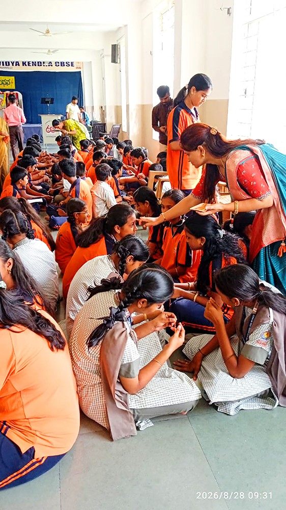 RVK- Hagaribommanahalli Celebrated Raksha Bandhan (1)