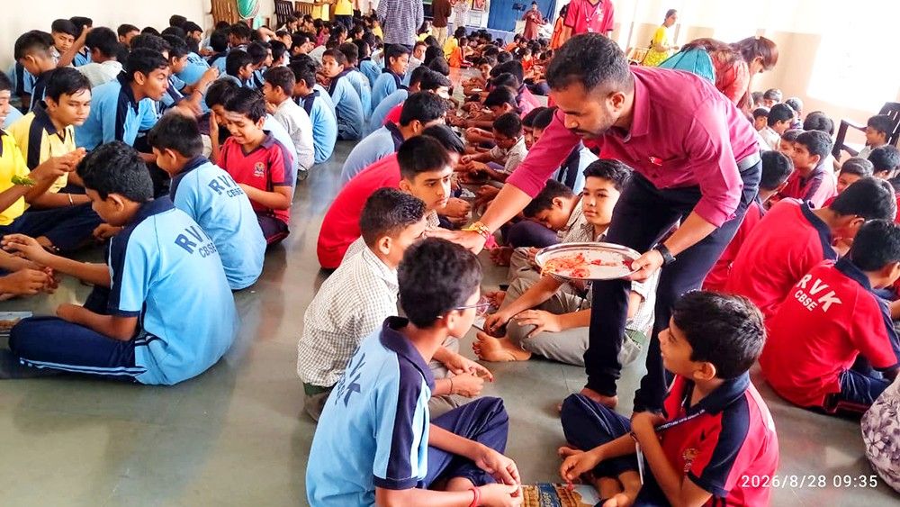 RVK- Hagaribommanahalli Celebrated Raksha Bandhan (15)