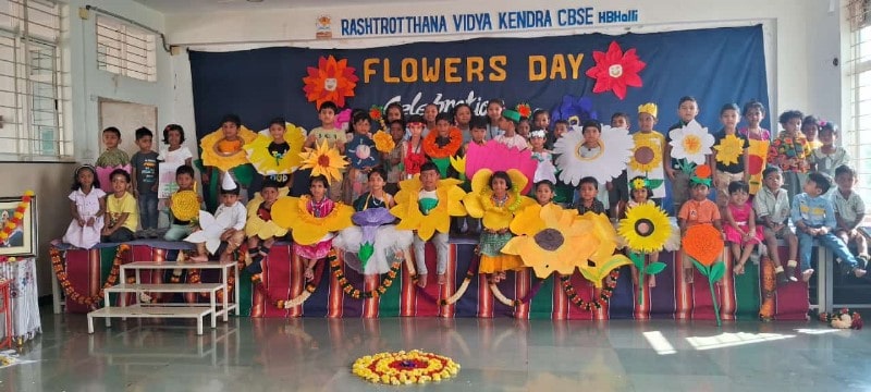 Flowers Day Celebration in RVK - Hagaribommanahalli2