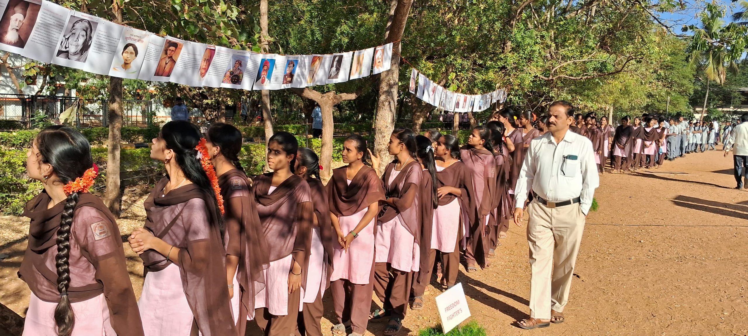 76th Constitution Amrutha Mahotsava Celebration in RVK - Hagaribommanahalli4