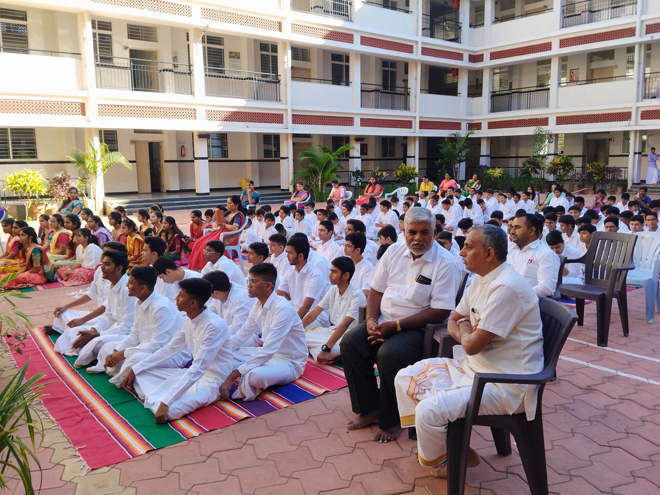 Saraswati Puja in RVK - Hagaribommanahalli