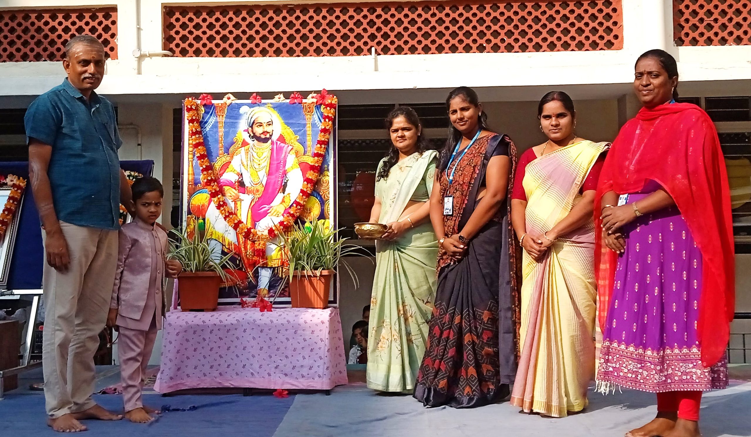 Shivaji Jayanti Celebration in RVK - Hagaribommanahalli-1