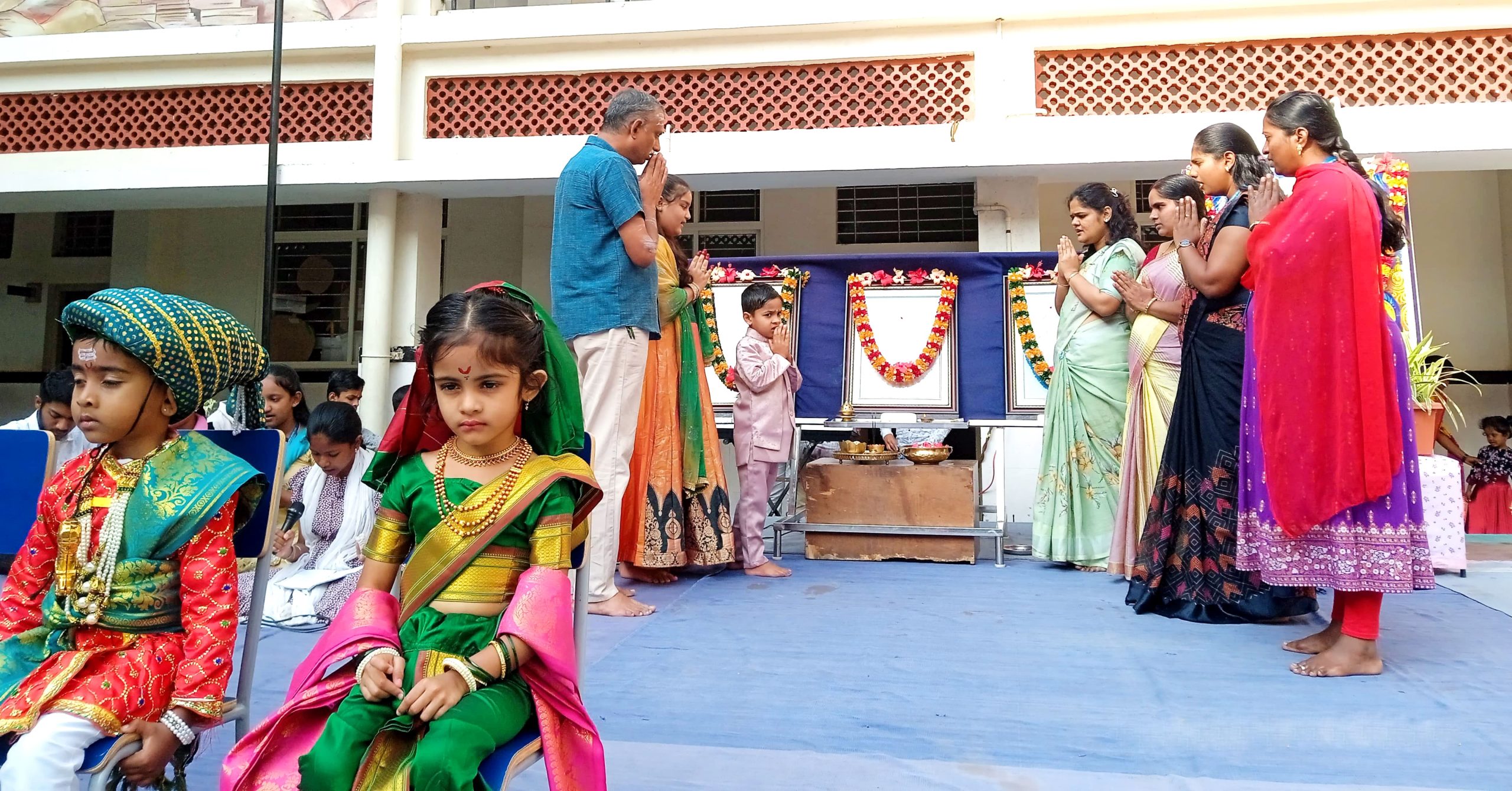 Shivaji Jayanti Celebration in RVK - Hagaribommanahalli-2