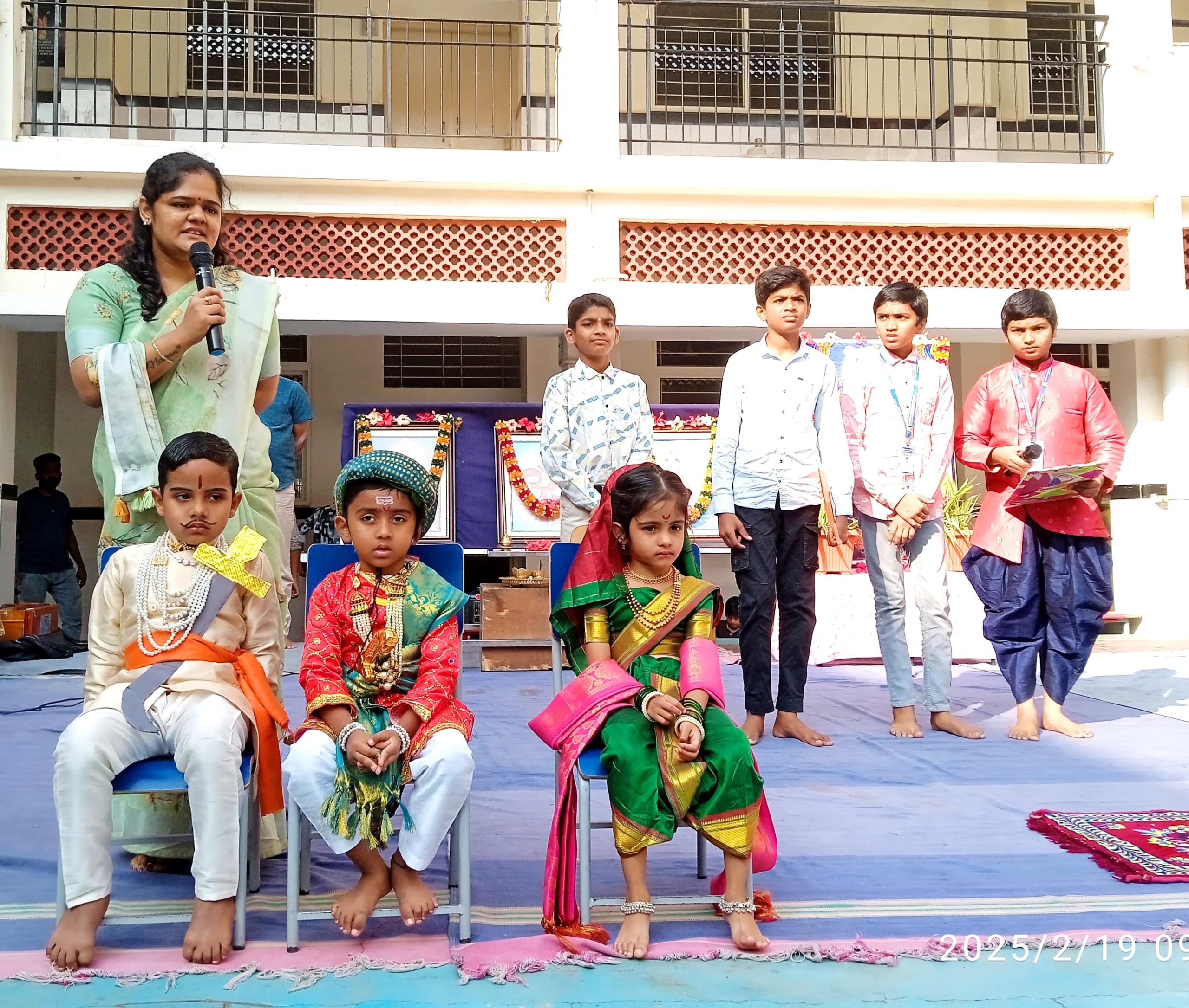 Shivaji Jayanti Celebration in RVK - Hagaribommanahalli-4