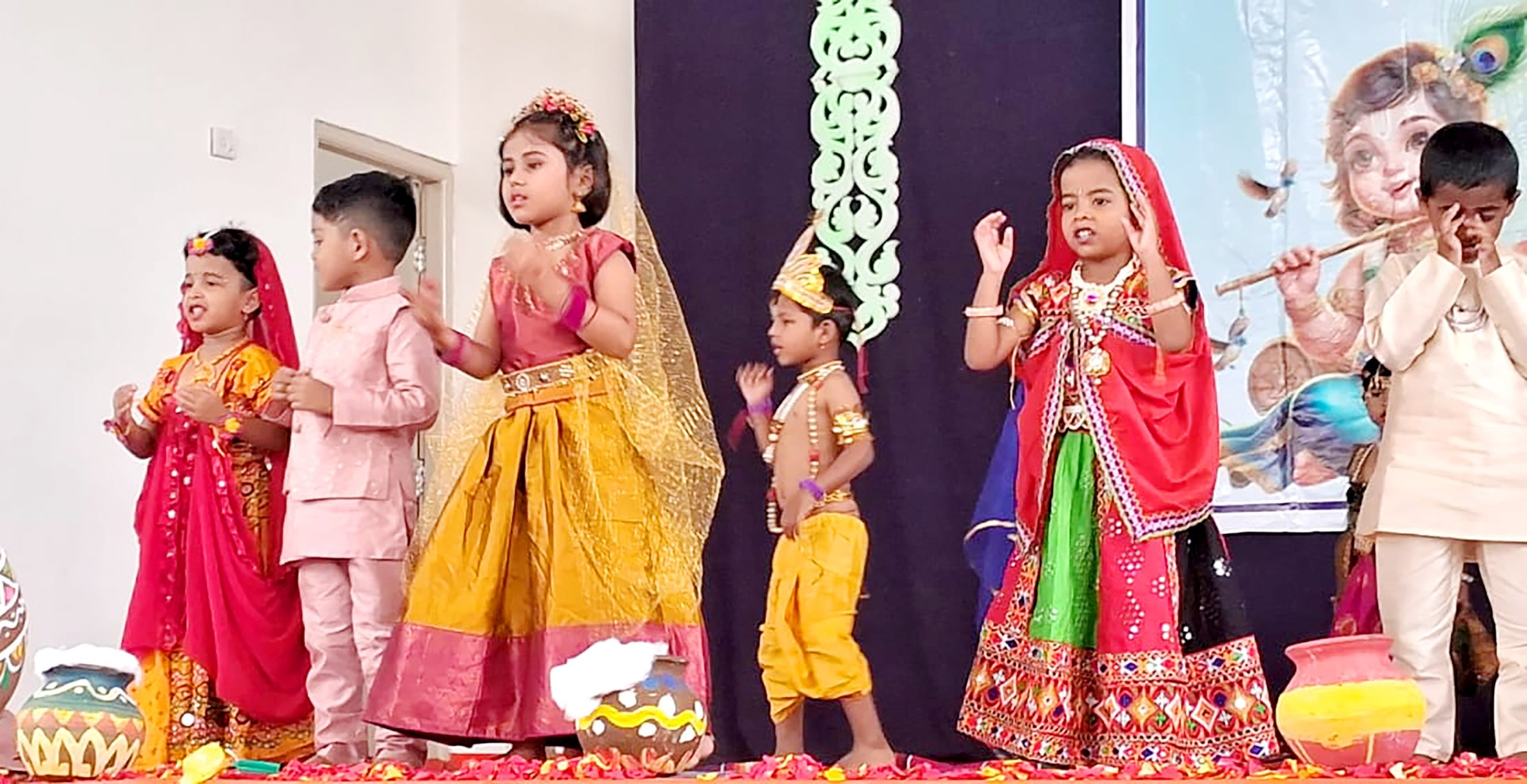 Sri Krishna Janmashtami in RVK - Hagaribommananhalli3